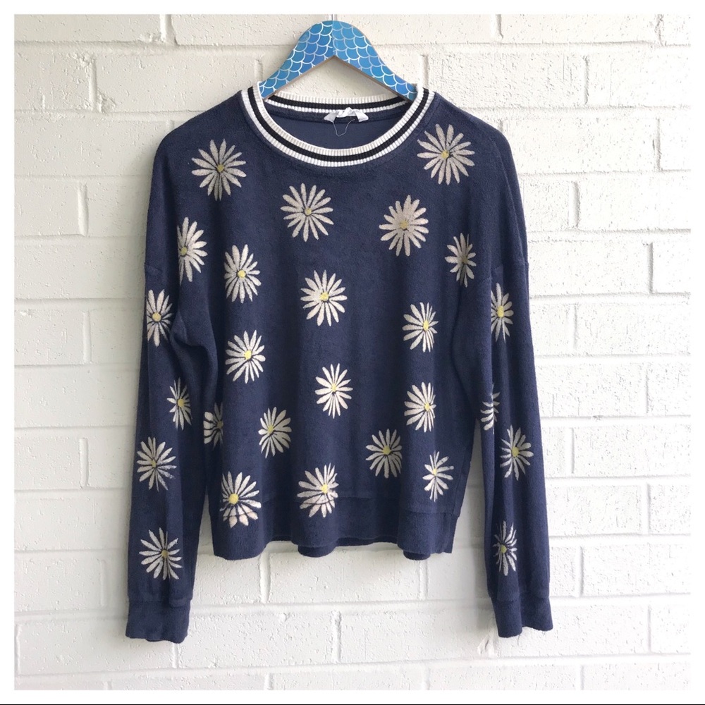 Splendid x Margherita Fiore Daisy Sweatshirt
